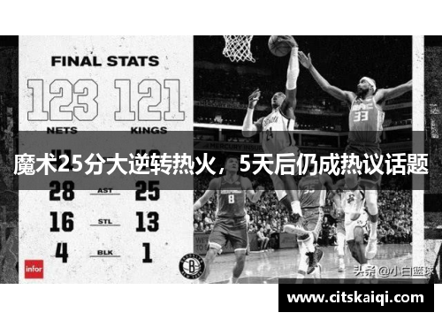 魔术25分大逆转热火，5天后仍成热议话题